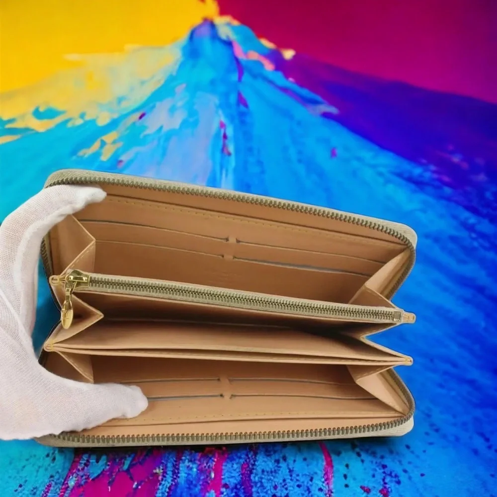 Louis Vuitton White Monogram Multicolor Murakami  Zippy Wallet - Picture 16 of 16